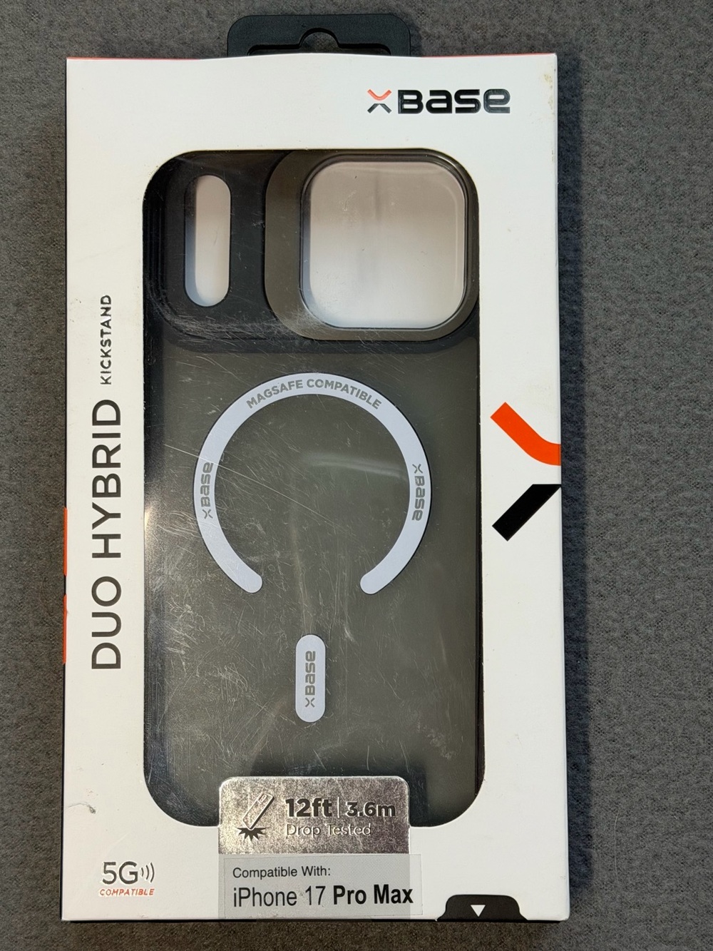 Duo Hybrid Kickstand Case for iPhone 17 Pro Max - Black